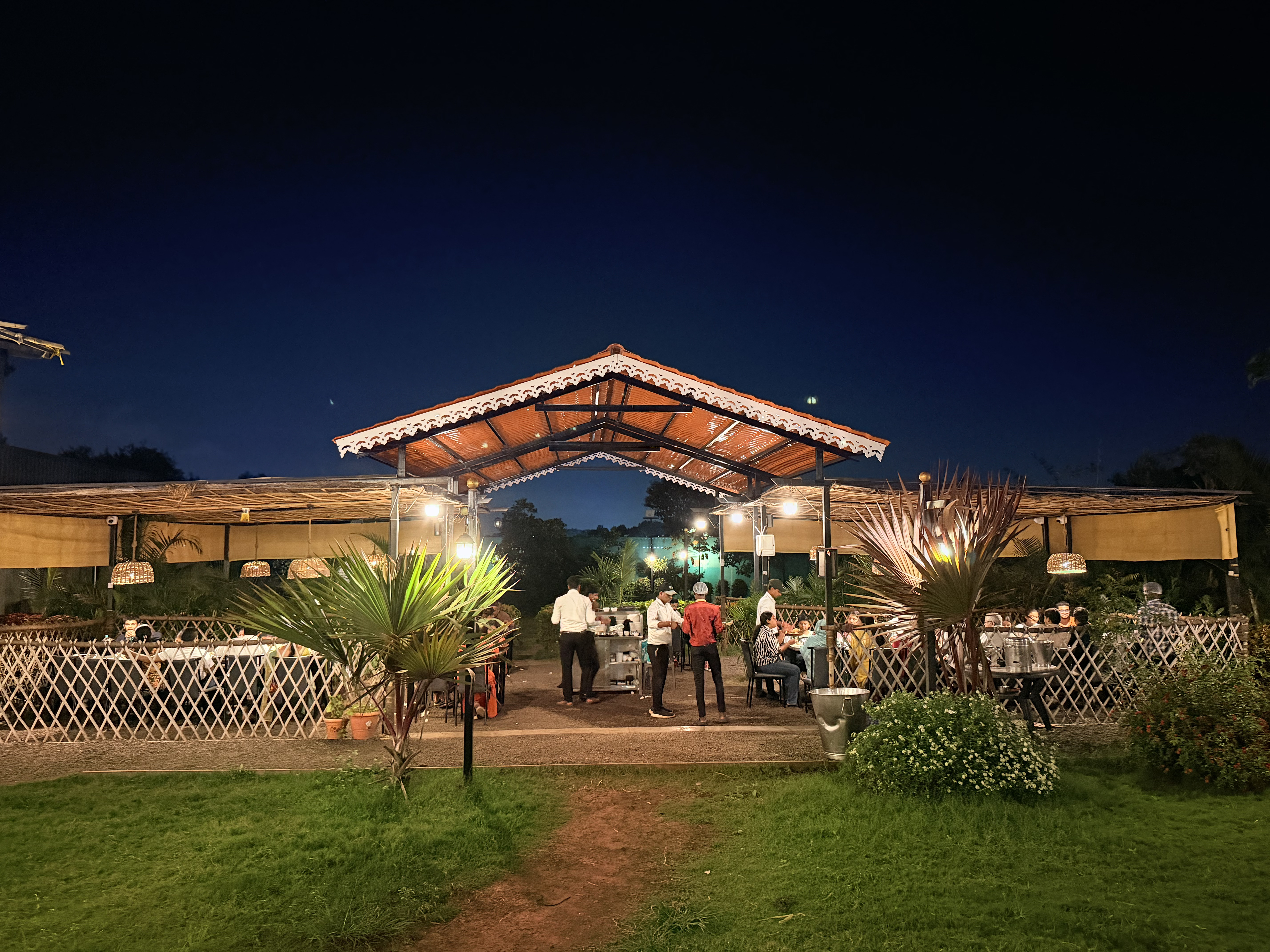 Evening entrance to Mom’s Kokan Katta